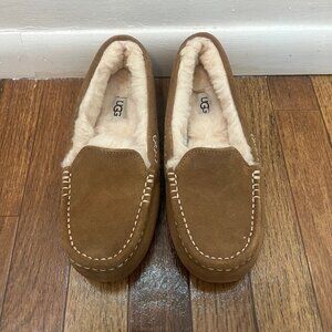 Ugg Women's Wool Moccasin Slippers